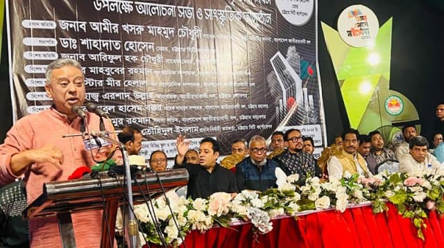 সংস্কারের গল্প আমাদেরকে বলার দরকার নেই : আমীর খসরু