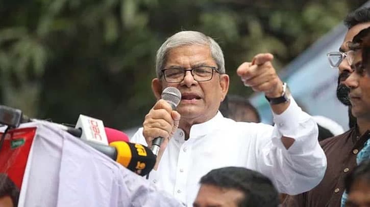 হাসিনার পাতা ফাঁদে পা রাখা যাবে না : মির্জা ফখরুল