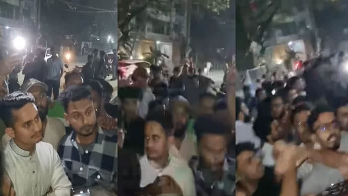 এনসিপি নেতা সারজিস আলমের ওপর শিক্ষার্থীদের হামলা