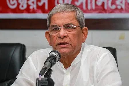 আওয়ামী লীগ নিয়ে অন্তর্বর্তীকালীন সরকারের কোন কৌশল মেনে নিবো না : ফখরুল