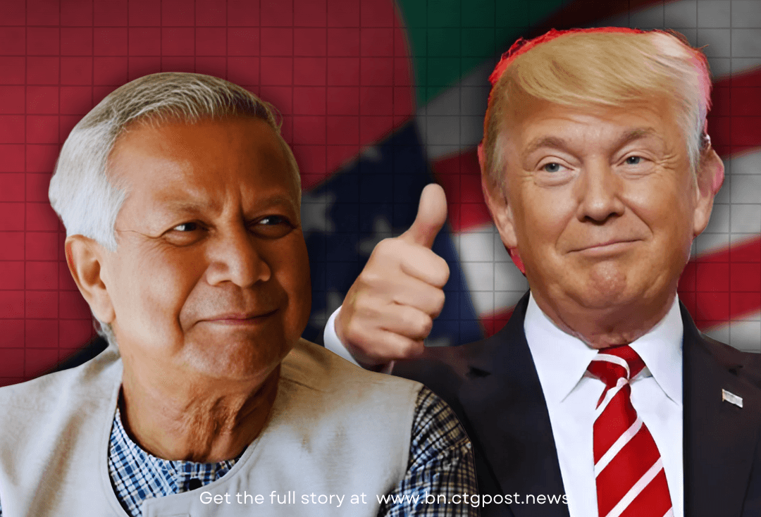 বাংলাদেশের ওপর শুল্ক স্থগিত, ট্রাম্পকে ধন্যবাদ প্রধান উপদেষ্টার
